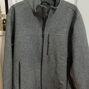 The North Face Charcoal Full-Zip Jacket